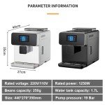 Automatic Cappuccino Maker with Milk Frother & Grinder