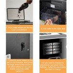 Automatic Cappuccino Maker with Milk Frother & Grinder