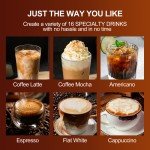 Mcilpoog WS203 Bean to Cup Cappuccino Maker