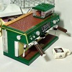 Lezi 6017 Automatic Double-Head Coffee Maker Toy