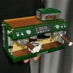 Lezi 6017 Automatic Double-Head Coffee Maker Toy