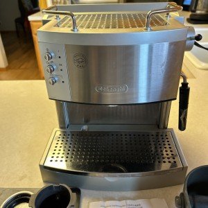 DeLonghi EC-702 Stainless Steel Espresso Maker