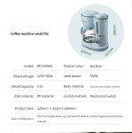 600ML Automatic Drip Coffee Maker for Home