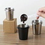 Stainless Steel Coffee Dosing Cup for Espresso