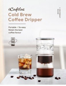 Mini Electric French Press Coffee Maker for Travel