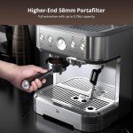 Automatic Espresso Machine with Grinder & 15 Bars
