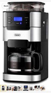 Gevi 2-in-1 Programmable Grind & Brew Coffee Maker
