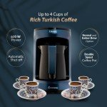 Ethniq Turkish Coffee Maker - BPA Free, 1-4 Cups