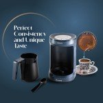 Ethniq Turkish Coffee Maker - BPA Free, 1-4 Cups