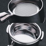 Stainless Steel Bottomless Portafilter with Ergonomic Handle