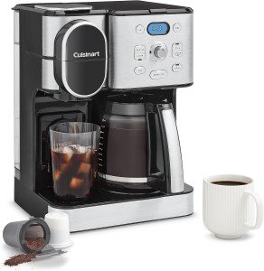 12-Cup Automatic Coffee Maker with Glass Carafe