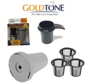 GoldTone Reusable K-Cup Filters with Scoop