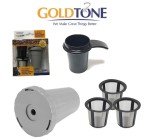 GoldTone Reusable K-Cup Filters with Scoop