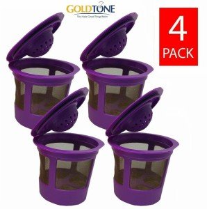 GoldTone Reusable K-Cups for Keurig (4 Pack)