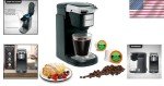 Classic Black Single Serve Coffee Maker - Programmable