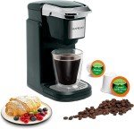 Classic Black Single Serve Coffee Maker - Programmable