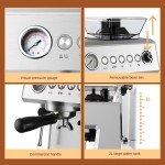 Automatic Espresso Coffee Maker with Integrated Grinder