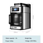 XEOLEO 2-in-1 Automatic Coffee and Tea Maker