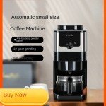Compact Automatic Coffee Maker with Grinder