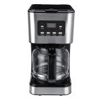 2-in-1 Automatic Drip Coffee Maker with Grinder