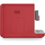 Automatic Espresso Machine with Grinder - Red