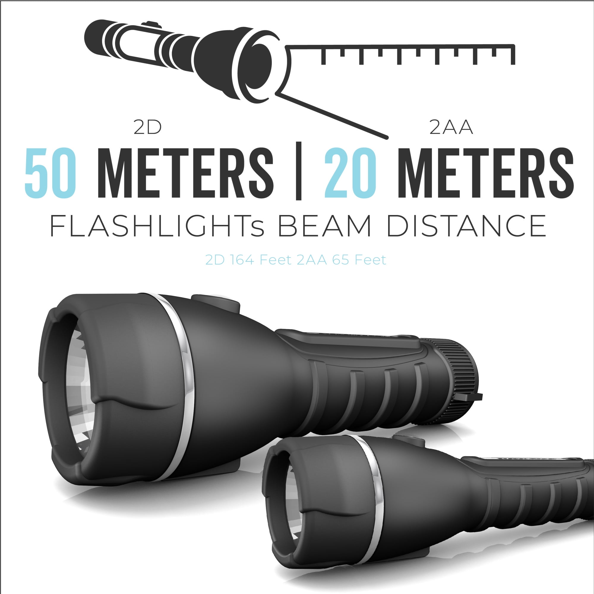 Robust LED Flashlight 3-Pack by Rayovac