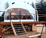 6m Geodesic Dome Tent for Glamping & Camping