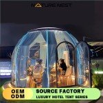 Clear Dome Camping Tent for Events and Gatherings