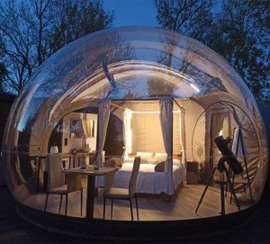 Transparent Camping Tent for Scenic Outdoor Adventures