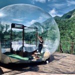 Transparent Camping Tent for Scenic Outdoor Adventures
