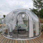 Clear Dome Glamping Tent for Camping Adventures