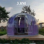Clear Dome Glamping Tent for Camping Adventures