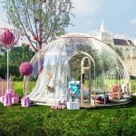 Clear Dome Glamping Tent for Camping Adventures