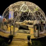 3.6m Inflatable Clear Dome Camping Tent