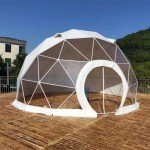 3.6m Inflatable Clear Dome Camping Tent