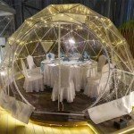 3.6m Inflatable Clear Dome Camping Tent