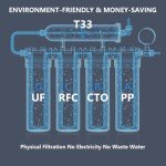 Ultrafiltration Water Purifier with Stainless Steel Tap