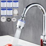 Compact Faucet Water Filter for Kitchen & Bathroom