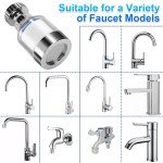 Compact Faucet Water Filter for Kitchen & Bathroom