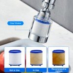 Compact Faucet Water Filter for Kitchen & Bathroom
