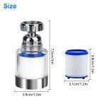 Compact Faucet Water Filter for Kitchen & Bathroom