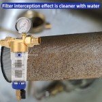 Stainless Steel Spin Down Water Filter System