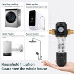 Stainless Steel Spin Down Water Filter System