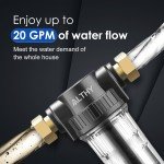 Stainless Steel Spin Down Water Filter System