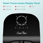 SimPure UV RO Water Filter System with 3 Cartridges