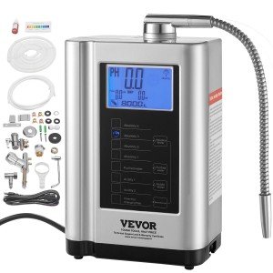 VEVOR Alkaline Water Ionizer with Auto-Cleaning