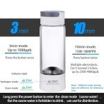Hydrogen Water Generator Bottle for Camping