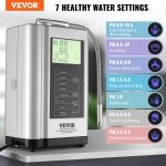 VEVOR Alkaline Water Ionizer with Auto-Cleaning