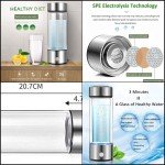 Hydrogen-Rich Alkaline Water Bottle Generator