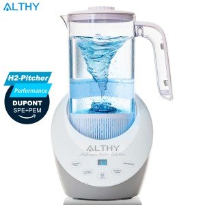 Hydrogen Water Pitcher with Calcium Sulfite Filter